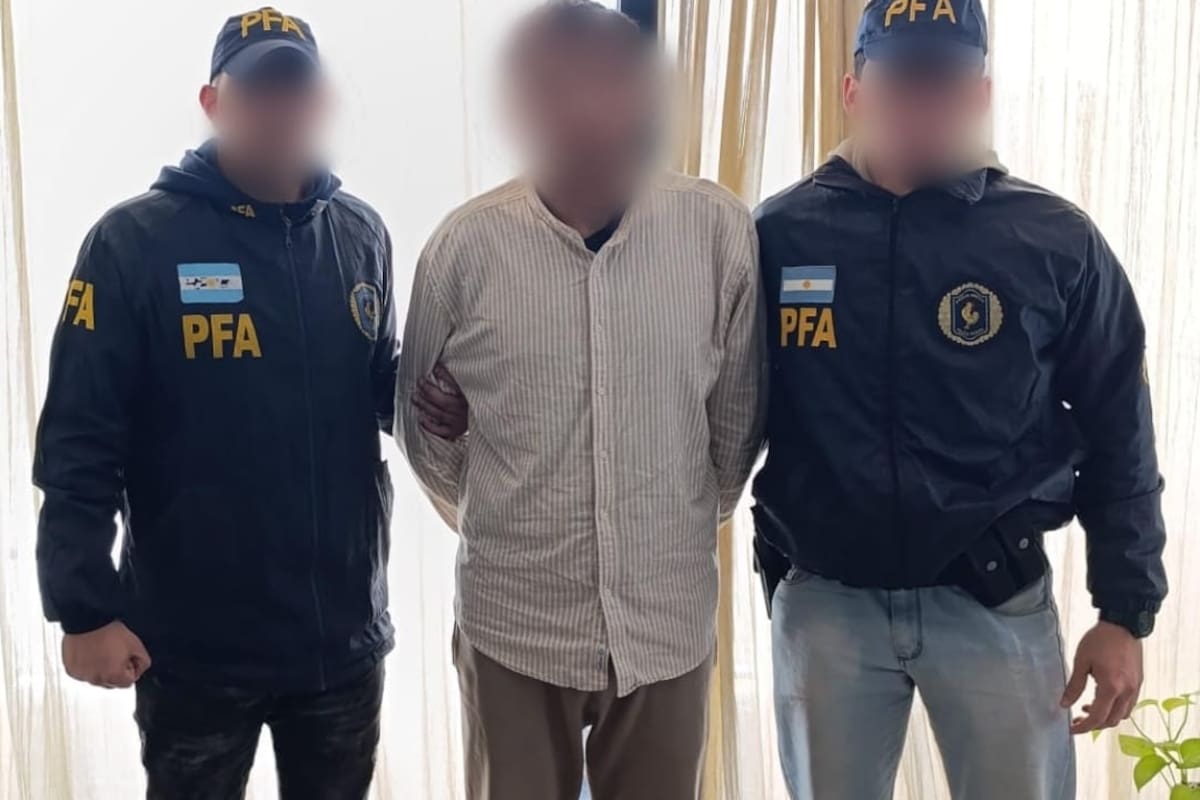 La Policía Federal Argentina arrestó al hombre que mantenía secuestradas a dos mujeres