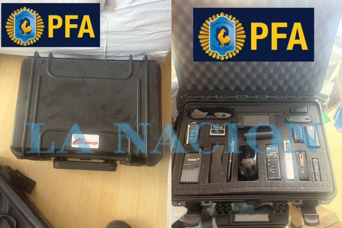 La Policía Federal Argentina encontró en la casa del exfuncionario Facundo Leal dispositivos profesionales que se usan para hacer espionaje ilegal