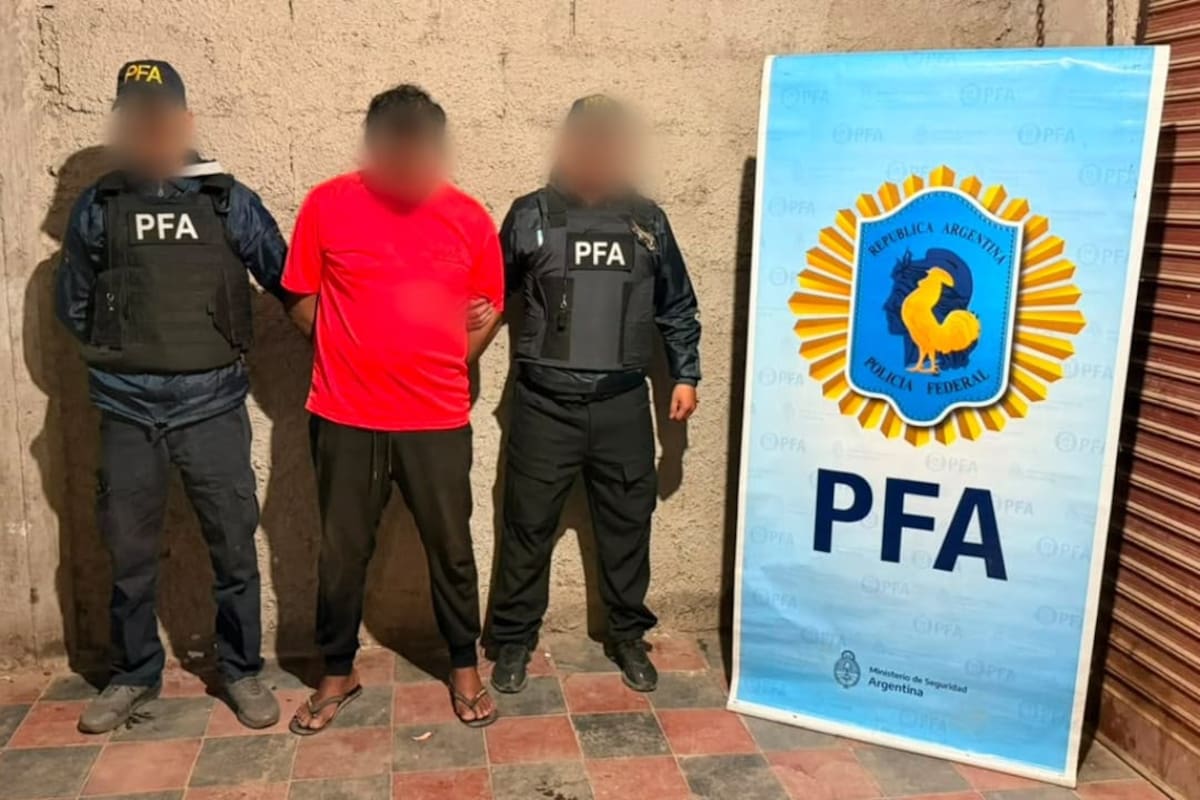 La Policía Federal detuvo al presunto responsable