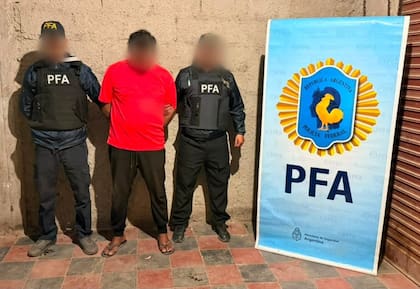 La Policía Federal detuvo al presunto responsable