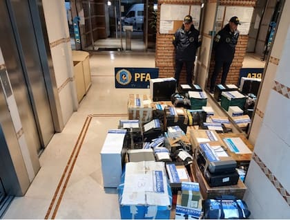 La Policía Federal realizó 50 allanamientos