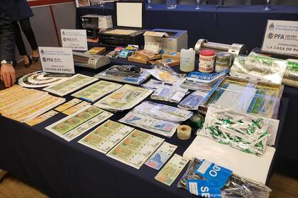 La Policía Federal secuestro billetes falsos por un valor de $600.000