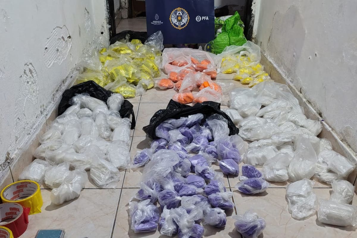 La Policía Federal secuestró nueve kilos de cocaína a una banda vinculada al clan Villalba
