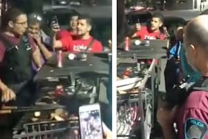 La Policía incautó la parrilla de un grupo de vecinos que cocinaba en la vereda