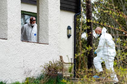 La Policía investiga la residencia del empresario Tom Hagen
