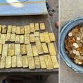 Obreros descubrieron un tesoro de 10 millones de dólares en lingotes y monedas de oro sepultado en una casa