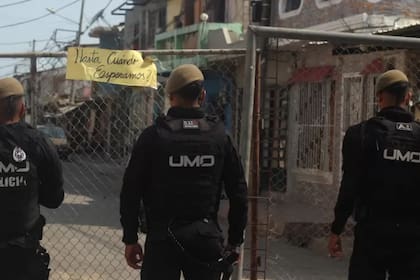 La Policía Nacional se encarga de combatir a las pandillas en Guayaquil