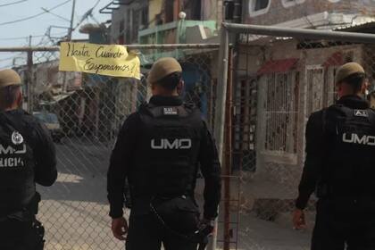 La Policía Nacional se encarga de combatir a las pandillas en Guayaquil
