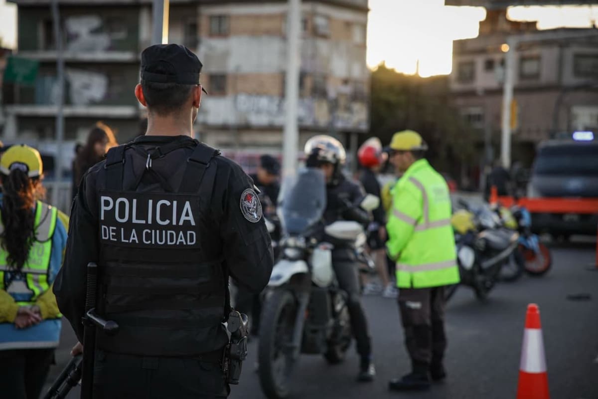 La policía porteña implementa un nuevo sistema de prevención del delito en los accesos a la ciudad