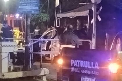 La Policía realizó peritajes en la zona del accidente