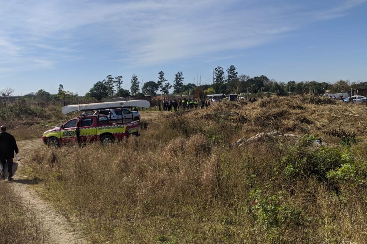 La policía realizó rastrillajes en Lules, localidad ubicada 18 kilómetros al suroeste de la capital tucumana
