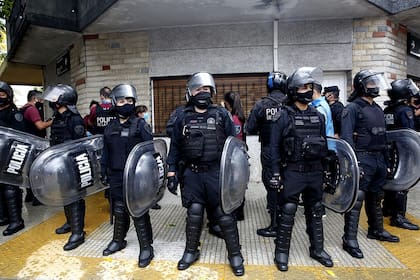 La policía rodeó la zona de la cárcel de Devoto