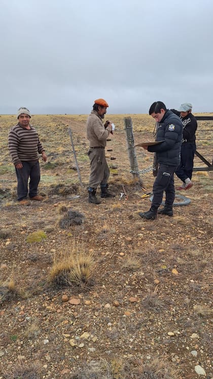 La policía se presentó en la estancia tras el robo