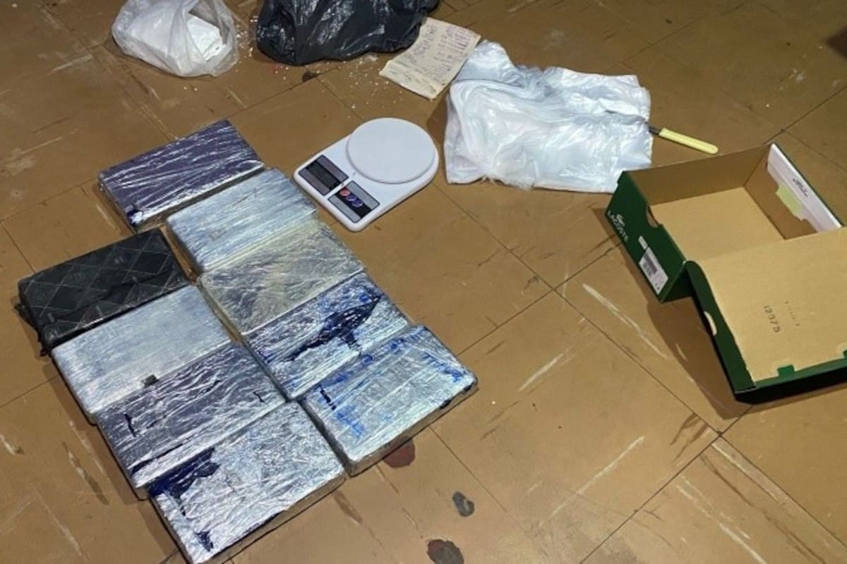 La Policía secuestró 10 kilos de cocaína en un departamento abandonado en el sur de Rosario
