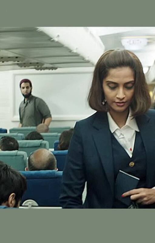 La popular actriz de Bollywood, Sonam Kapoor, fue la elegida para representar a Neerja Bhanot