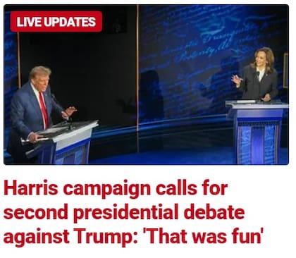 La portada de Fox News tras el debate