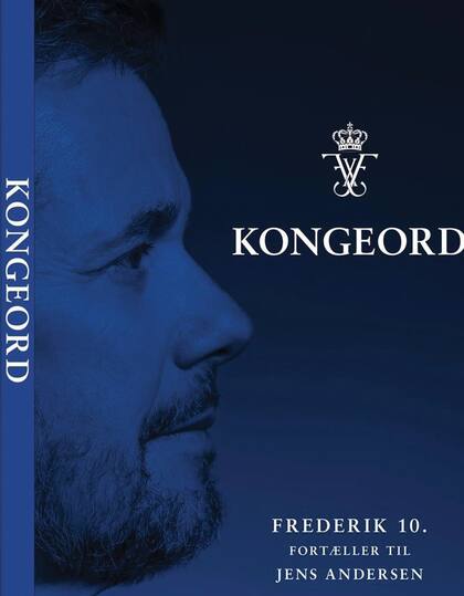 La portada de Kongeord (‘Palabra de rey’), su biografía autorizada.