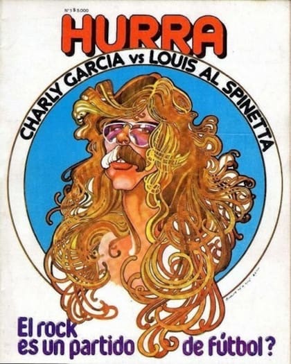 La portada de la revista Hurra en su edición de julio de 1980