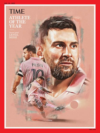 La portada de la revista TIME con Leo Messi
