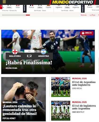La portada de Mundo Deportivo