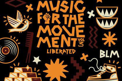 La portada de shows "Music for the Movement Volume III – Liberated", el tercer volumen de la serie de cuatro EPs en honor a la vida negra y la justicia social de Disney en una imagen proporcionada por Disney Music Group. (Disney Music Group via AP)