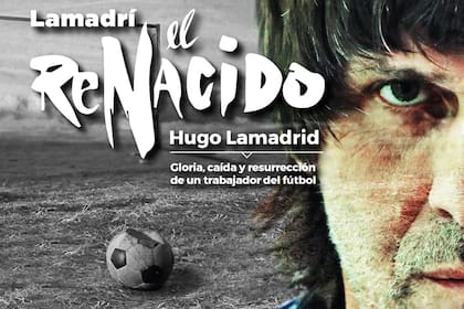 La portada de su libro: el propio Lamadrid lo vende, lo dedica y se lo hace llegar al lector