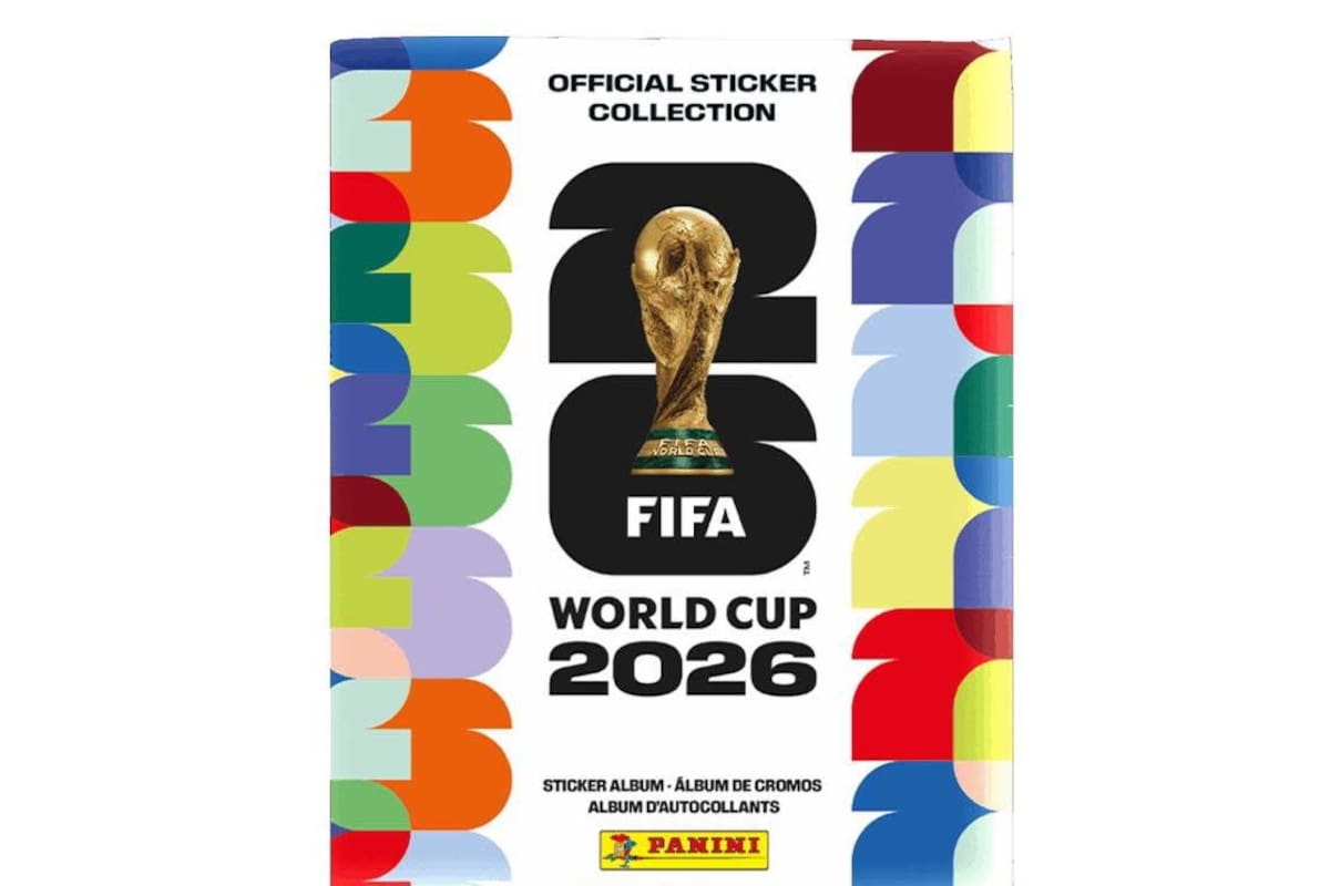 La portada del álbum de Panini del Mundial 2026