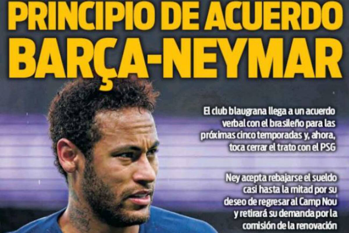 La portada del diario deportivo Sport