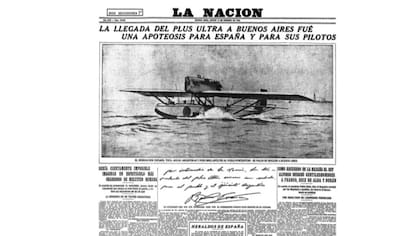 La portada del diario La Nación del 11 de febrero de 1926.