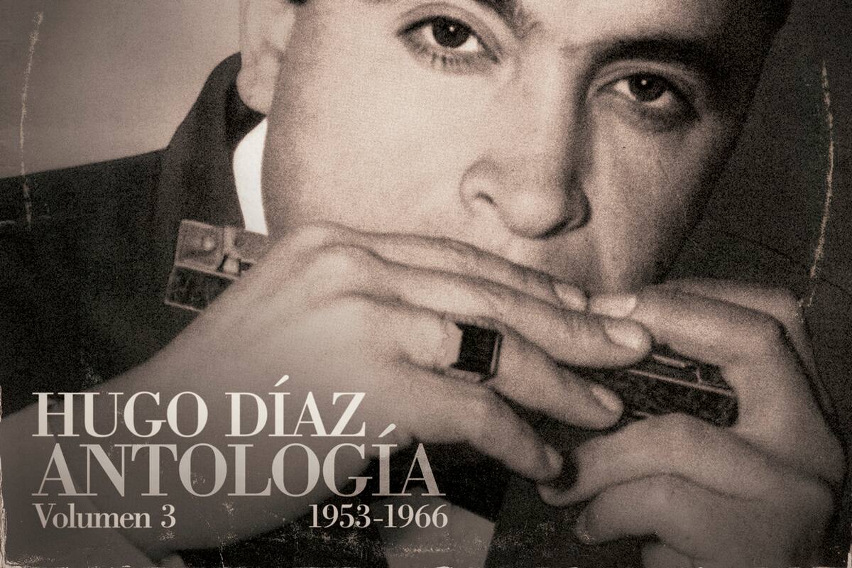 La portada del Volumen 3 dedicada a la antología sonora de Hugo Díaz