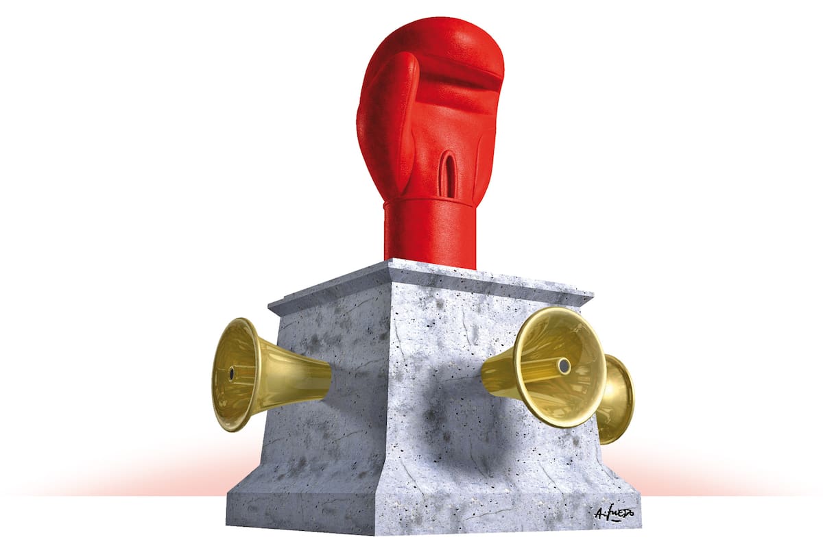 La portavoz de la discordia