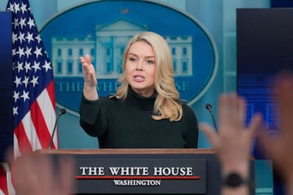 La portavoz de la Casa Blanca, Karoline Leavitt