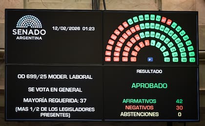 La posta pasa ahora a la cámara de Diputados