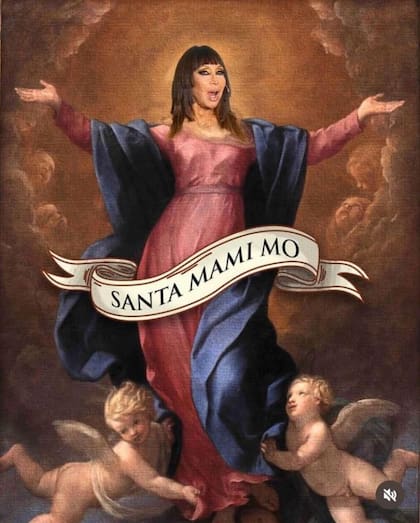 La postal que retuiteó Moria Casán