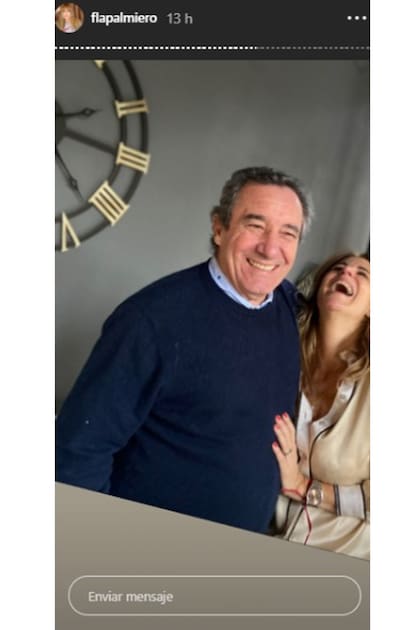 La postal romántica de Flavia Palmiero junto a su pareja, Luis Scalella, el día de su cumpleaños