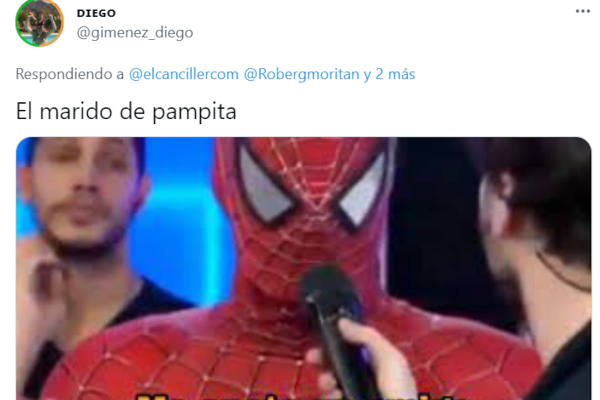 La postulación de Roberto García Moritán, el marido de Pampita, a legislador porteño despertó la risa de los tuiteros.