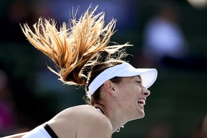 La potencia de Sharapova, que fue una atracción dentro del court y lo seguirá siendo afuera