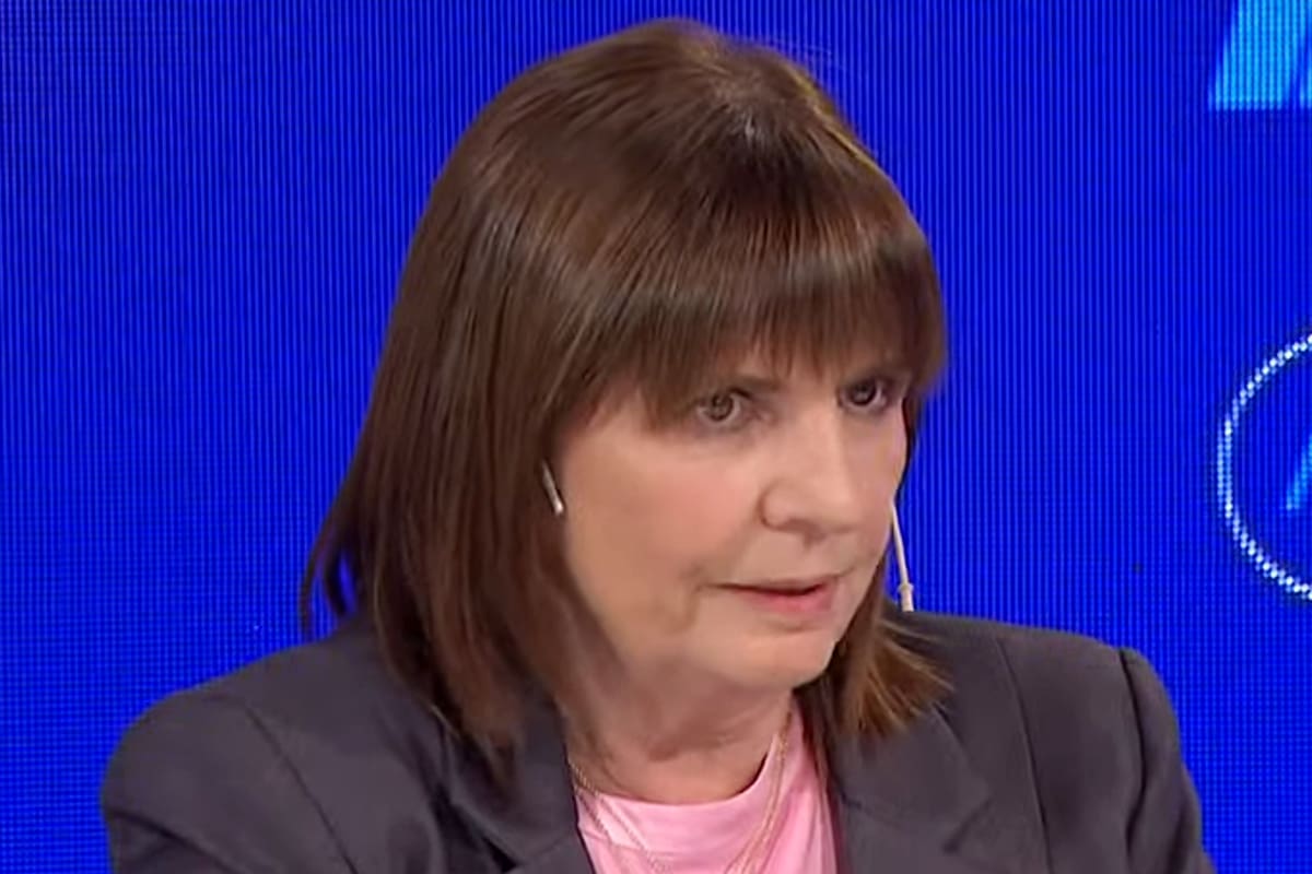 La precandidata a presidenta por Juntos por el Cambio, Patricia Bullrich