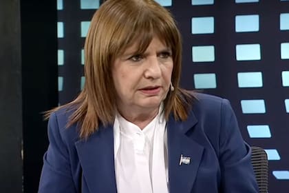 La precandidata a presidente en Juntos por el Cambio Patricia Bullrich
