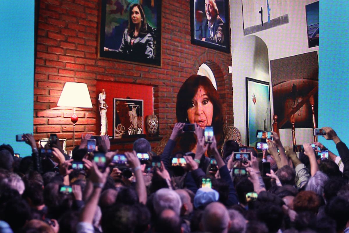 La precandidata a vice por el Frente de Todos habló desde Río Gallegos