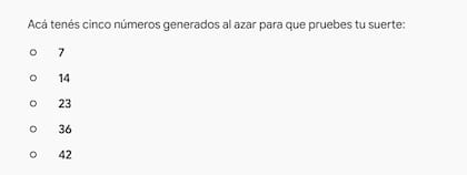 La predicción de Gemini