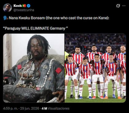 La predicción de Nana Kwaku Bonsam para Paraguay