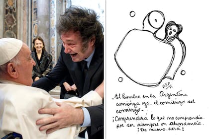 La predicción del “Nostradamus argentino” que Ramiro Marra vinculó con el saludo entre Milei y el Papa