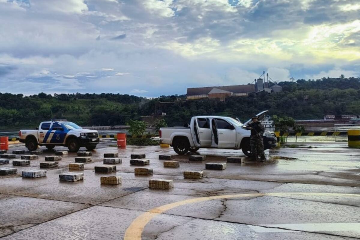 La Prefectura incautó 1270 kilos de marihuana
