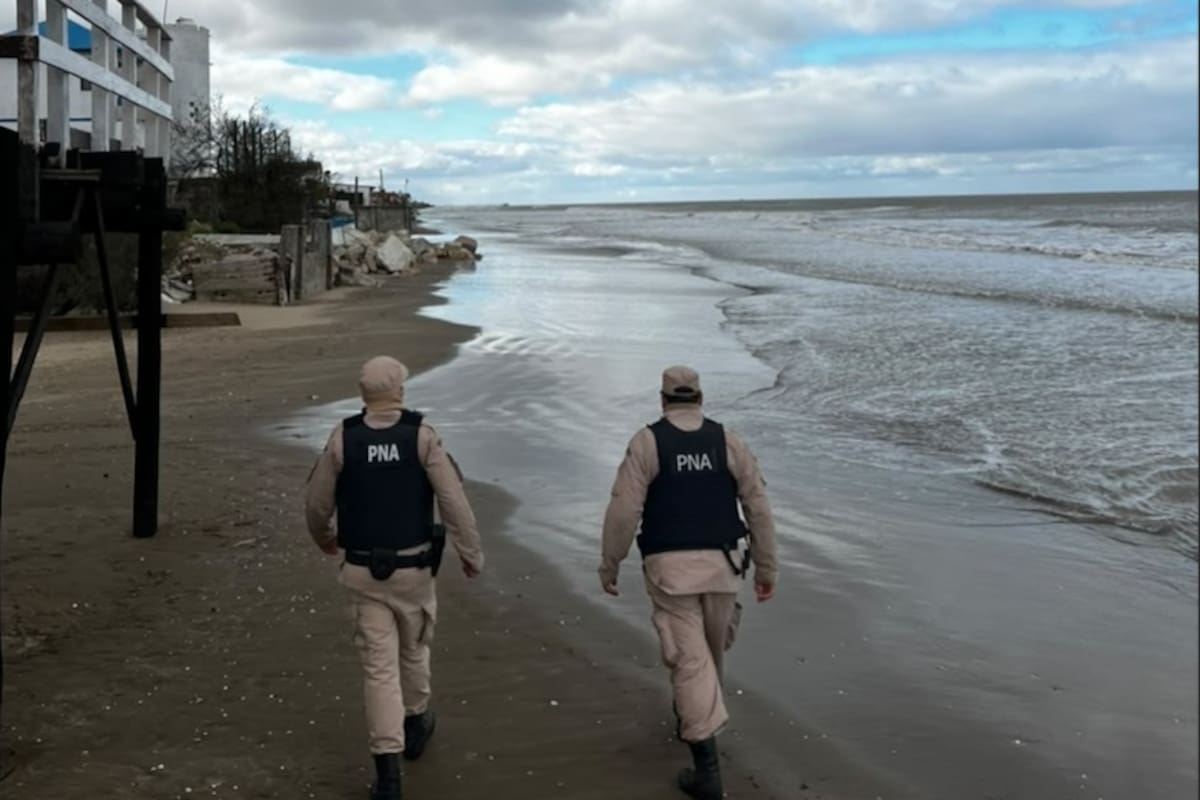 La Prefectura Nacional desplegó un operativo en la zona