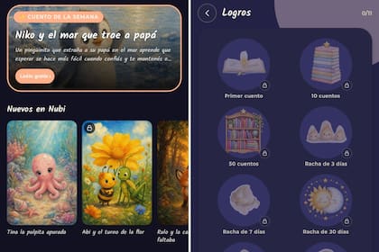 La premisa de tener actualizaciones de contenido, sumado a los "logros", hace que la app se vuelva en un puente para conectar con los más chicos