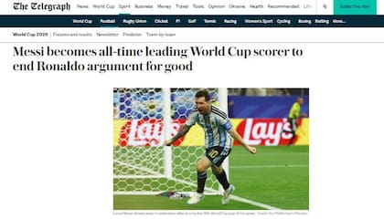 La prensa internacional, deslumbrada ante el récord alcanzado por Lionel Messi.