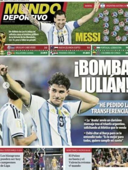 La prensa internacional, deslumbrada ante el récord alcanzado por Lionel Messi.