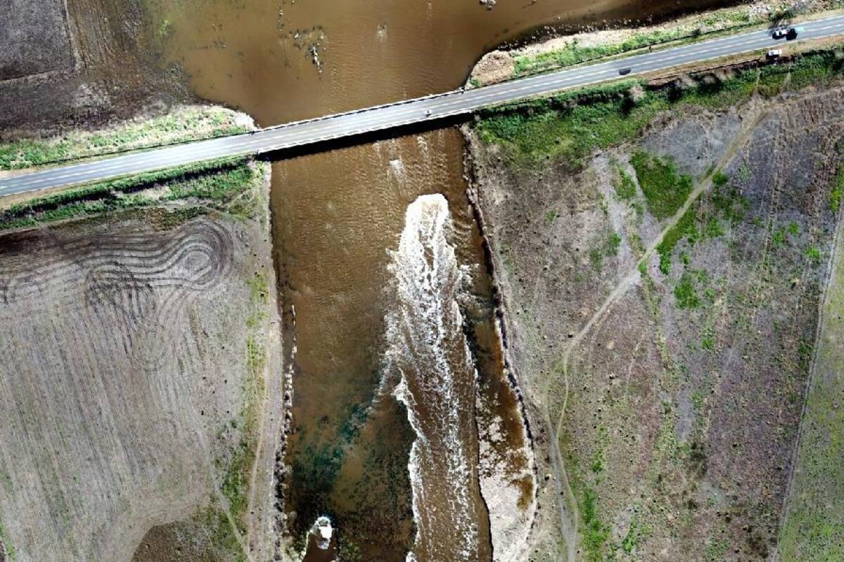 La preocupación del intendente por el puente los llevó a escribir a la Dirección Nacional de Vialidad y a la Secretaría de Recursos Hídricos