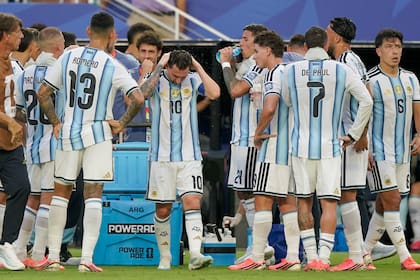 La preocupación del plantel de la Argentina